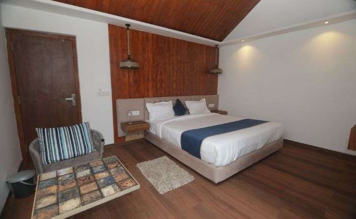 Harsil Village Resort Bedroom with essential amenities to enhance your stay.