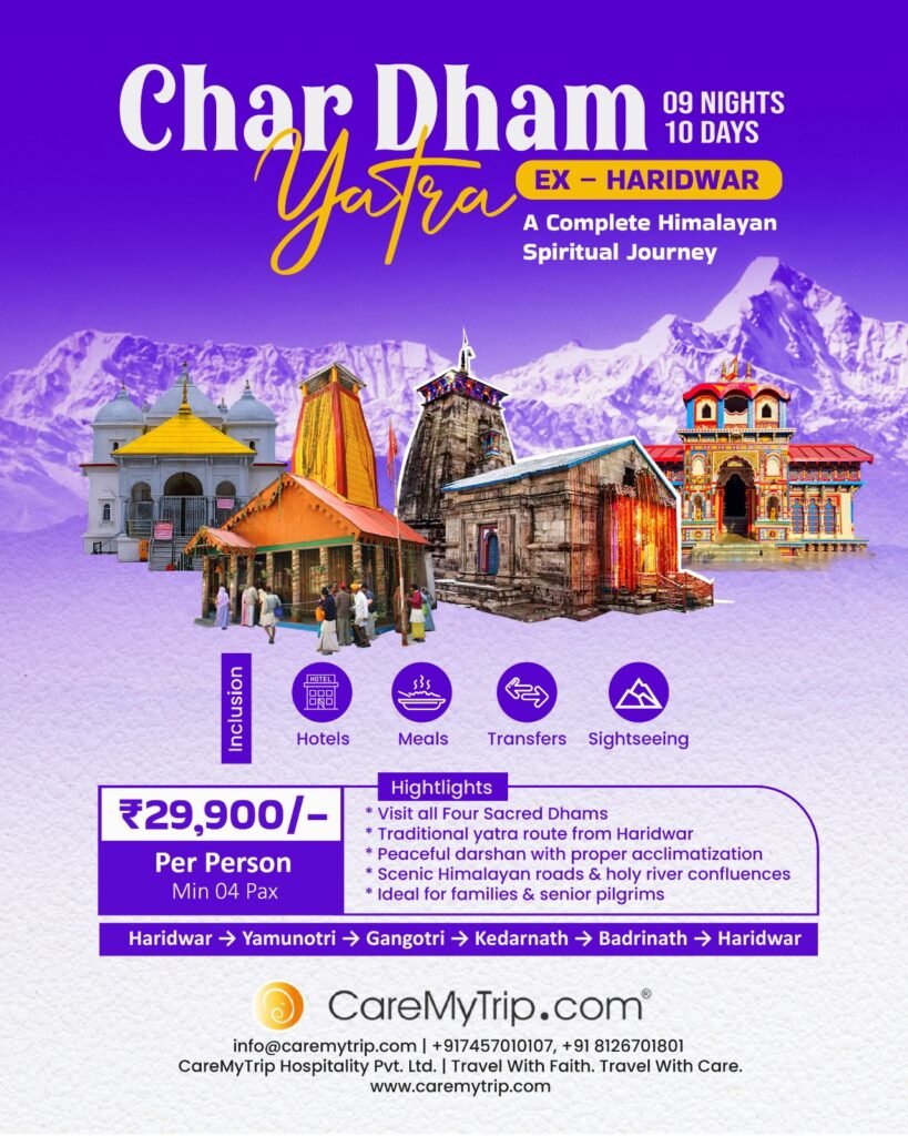 chardham yatra from haridwar