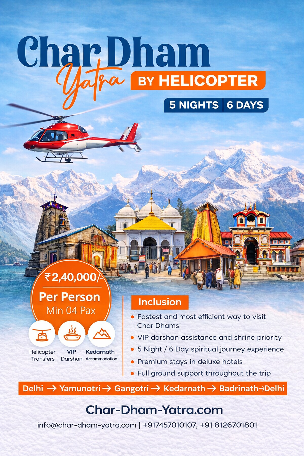 Char Dham Helicopter Yatra